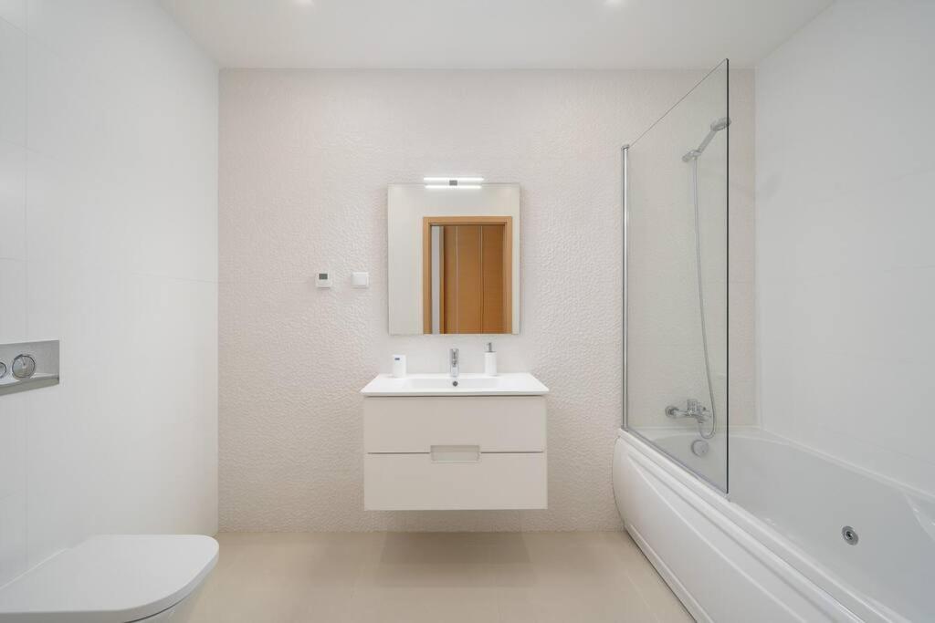 Marina View Modern Lagos Apartment Bagian luar foto